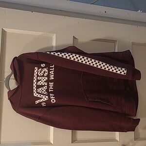 Burgundy Van's Sweatshirt